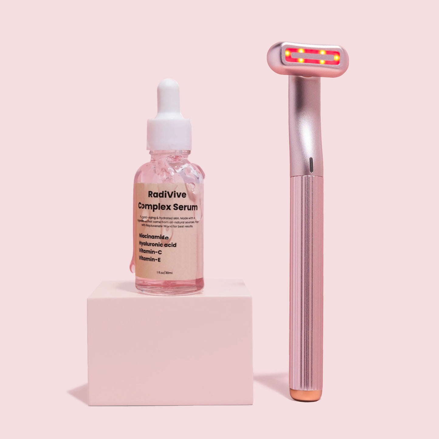 VitalGlow Lichtstab + Komplex Serum