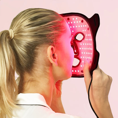 Licht-Therapie Gesichtsmaske gegen Falten