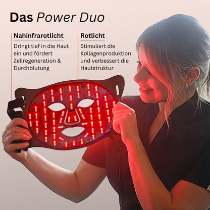 Licht-Therapie Gesichtsmaske gegen Falten