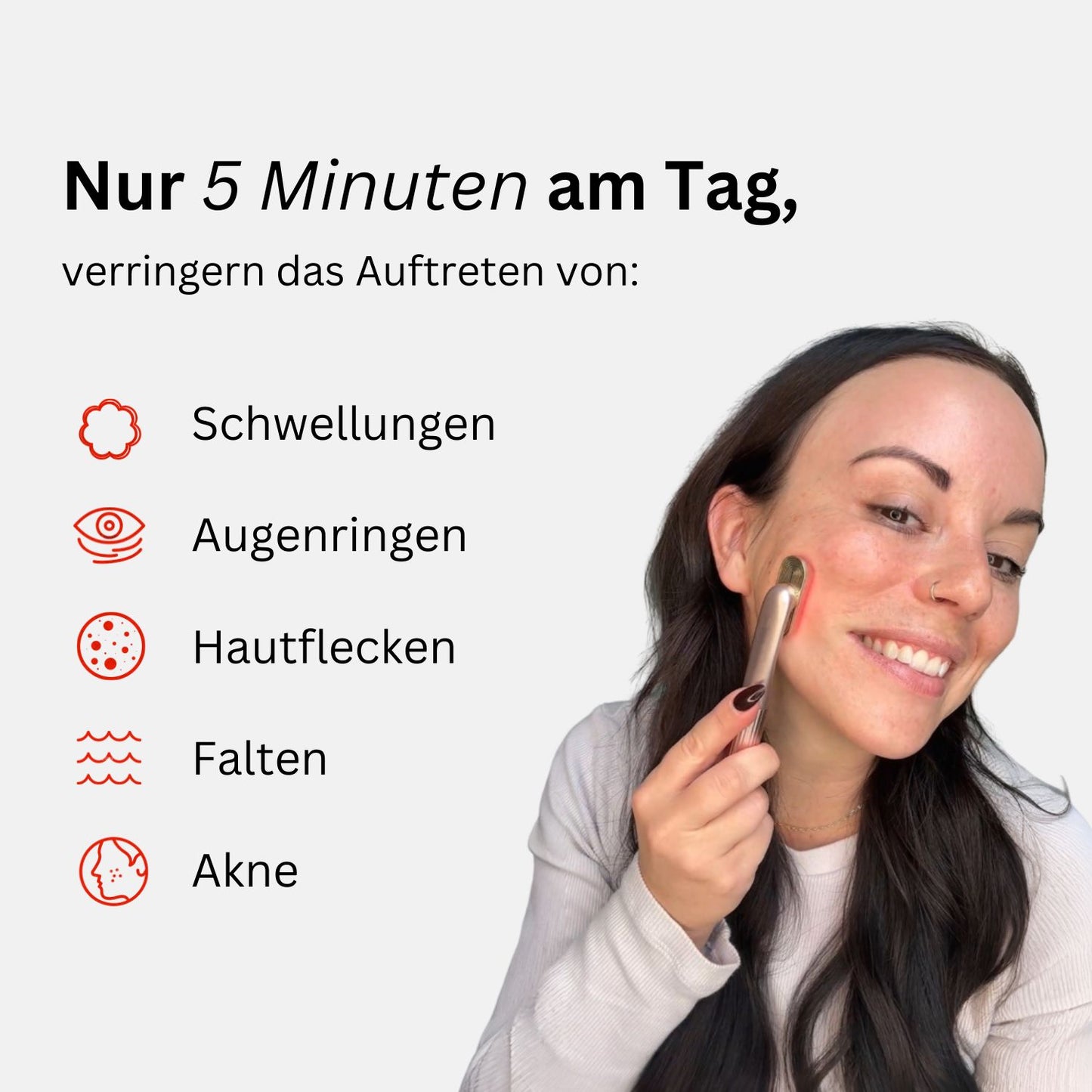 VitalGlow Lichtstab + Komplex Serum